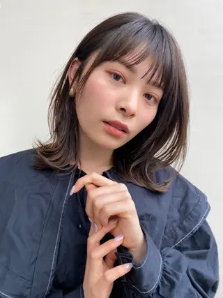 セミロング matsui ／ anheloのヘアスタイル