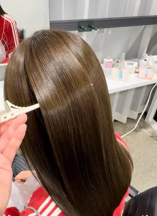 ミディアム 韓国ヘア/レイヤー /髪質改善🦋イブキのヘアスタイル