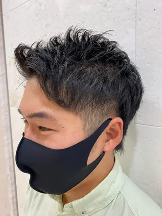 ショート メンズ shanti 渡辺新也✂️のヘアスタイル