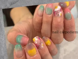 ネイル 城東区ネイルサロン carpediemのネイルデザイン
