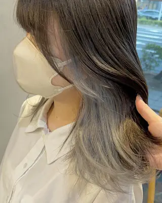 ミディアム カラー ヘアアレンジ ❥【韓国風ヘア】 stylist 林❥のエステ・リラクイメージ