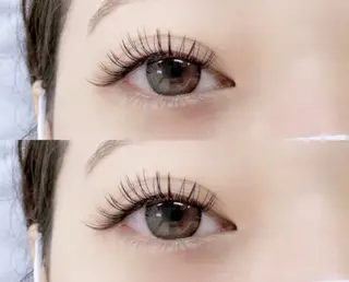 マツエク・マツパ 無料モデル 🎀misaki🎀のマツエク・マツパデザイン