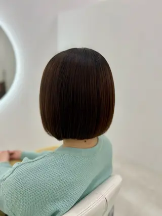 ショート カラー ✄﻿aini天王寺 ✄﻿ゆ乃のヘアスタイル