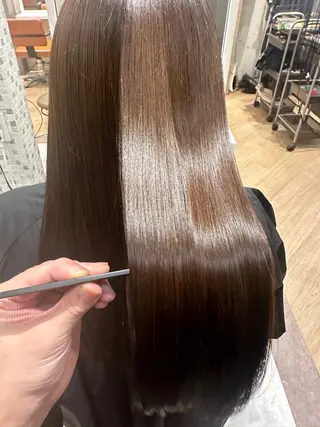 ロング 💎ReFaで作る 髪質改善💎のヘアスタイル
