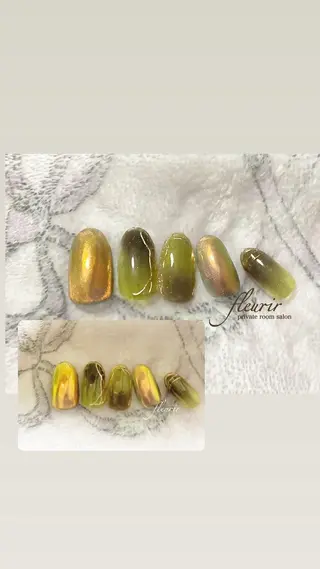 ネイル フルリール 【プライベートサロンのネイルデザイン