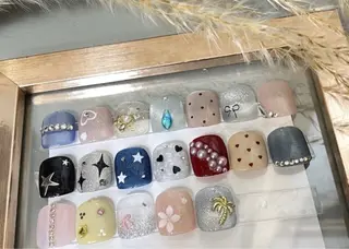 ネイル Venus nail チップ長さだし専門店のネイルデザイン