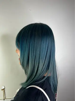 ミディアム VERDE西院 渋谷　友和のヘアスタイル