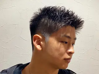 ショート メンズ 浅見 天翔のヘアスタイル