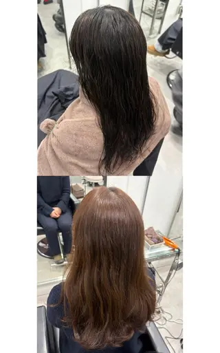 カラー Mi yuのヘアスタイル