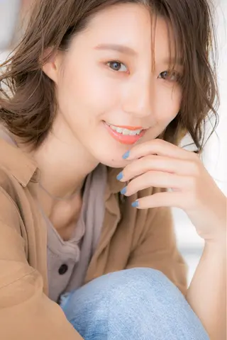 ショート カラー パーマ チーフデザイナー 若林 麻衣のヘアスタイル