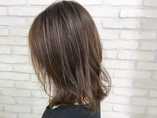 ミディアム カラー 横浜🍒ルーツカラー エクステ/RIEのヘアスタイル