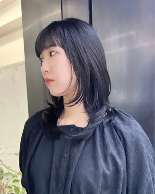ミディアム カラー カラー系/カット特化 🟠オオタキマサシのヘアスタイル