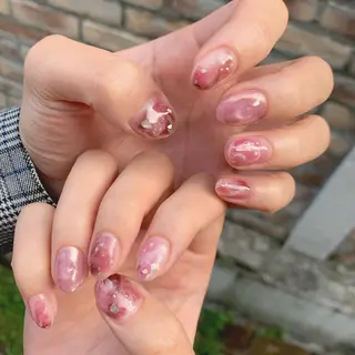 ネイル 新宿ニュアンスネイル makotoのネイルデザイン