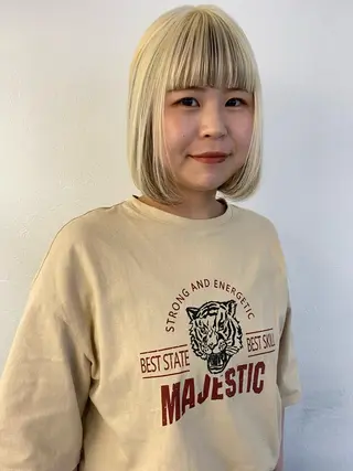 ショート カラー 森貴裕/ベージュ/ パーマ/オリーブのヘアスタイル