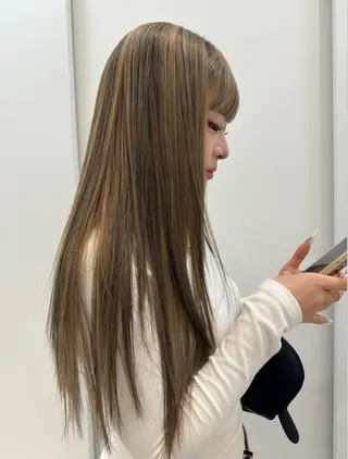 ロング カラー MEY HAIR所属・🎀海外ヘア/表参道 Satone🎀のヘアスタイル