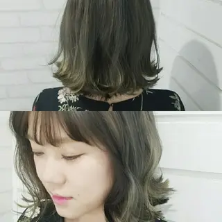 カラー 今中 小百合のヘアスタイル