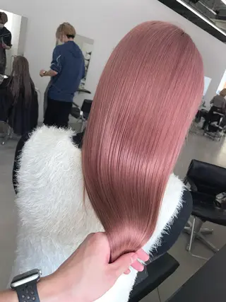 カラー 名古屋栄/ 複雑履歴   リカのヘアスタイル
