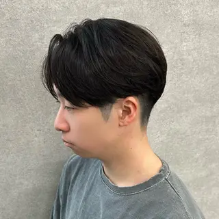 ヘアアレンジ メンズ Ryo横浜韓国ヘア/ 曲がる縮毛矯正特化のヘアスタイル