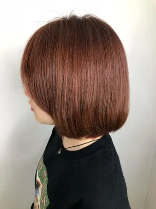 ショート カラー 美髪矯正・レイヤー 倉友哉のヘアスタイル