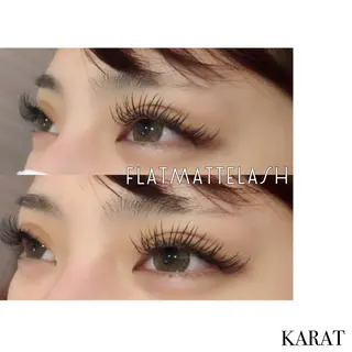 マツエク・マツパ ★KAEDE★伊勢崎 【KARAT】のマツエク・マツパデザイン