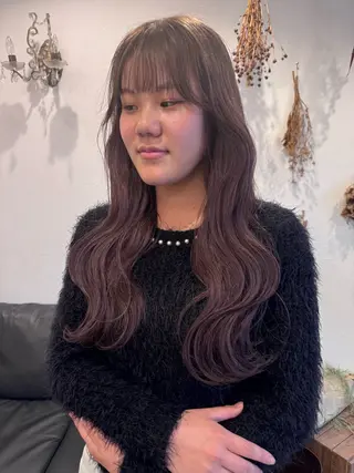 ロング カラー m ā l o.🌷 サカモトマイコのヘアスタイル