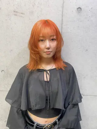 ミディアム カラー kaho🧸 / 大人styleのヘアスタイル