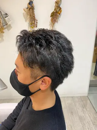 ショート 柳澤 和也のヘアスタイル