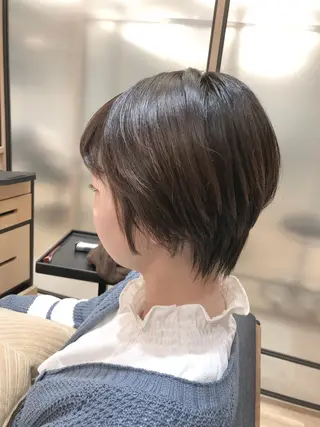 ショート いしだ みさきのヘアスタイル