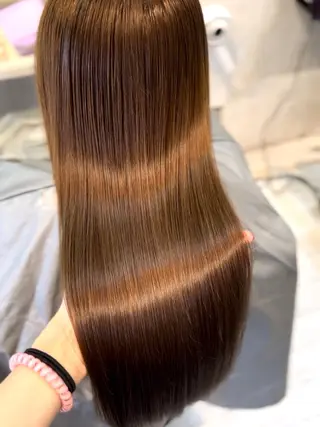 カラー 艶髪カラー️🫧 髪質改善特化👒莉子のヘアスタイル