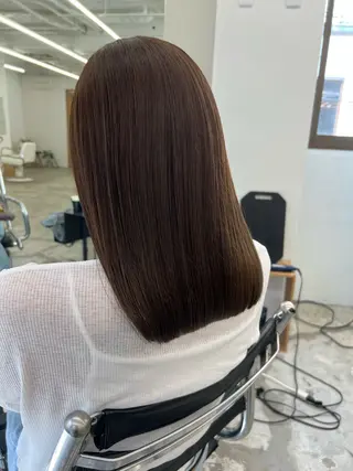 ミディアム カラー ボブショート/岩崎 明生のヘアスタイル