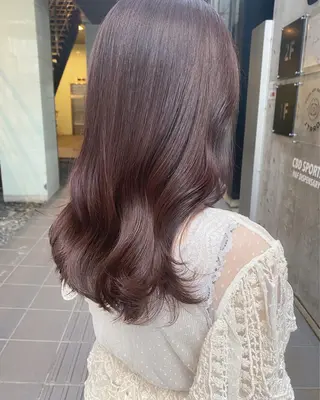 セミロング カラー plumu. ♡【プリュム】のヘアスタイル