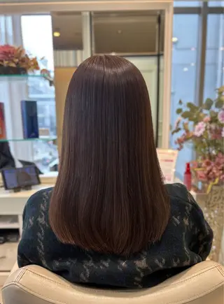 ロング 髪質改善 縮毛矯正 🌙 ゆきのヘアスタイル