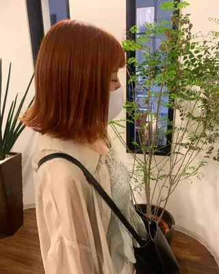ミディアム カラー 羽エクステ🩷 🤍まき🤍のマツエク・マツパデザイン