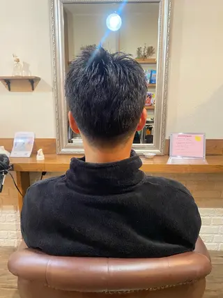 ショート Hair & Eyelash Riche所属・肥田 夕蘭のヘアスタイル