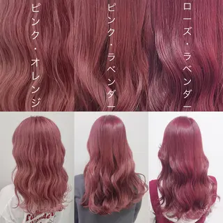 ロング カラー ［銀座］淡色 ラベンダー🫧大村のヘアスタイル