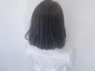 ミディアム カラー 伊藤 さやかのヘアスタイル