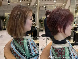 ショート 大人ショート特化/ カットモデル/表参道のヘアスタイル