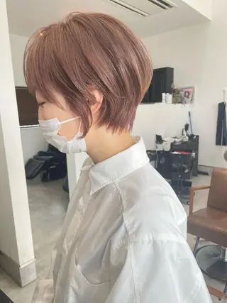 ショート 河内 元伸のヘアスタイル