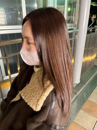 セミロング AVANCE. 古川楓のヘアスタイル