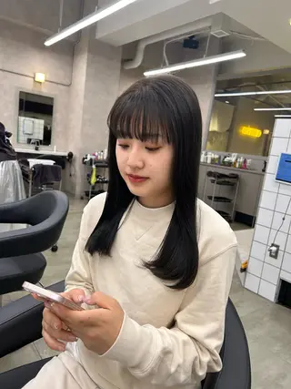 カラー 透明感ベージュ🤎 ナチュラルレイヤーのヘアスタイル