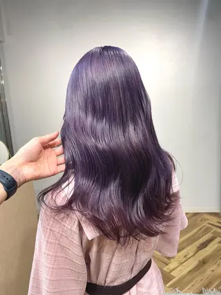 ロング カラー SHOTO ハイトー ン/ブロンドカラーのヘアスタイル