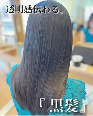 ロング 佐々木 凪咲のヘアスタイル