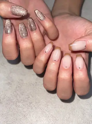 ネイル ネイルルーム チャームのネイルデザイン