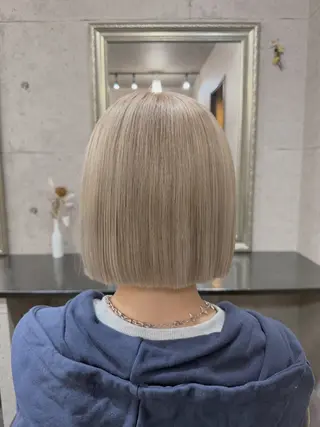 カラー 栗本 陽香/顔周りレ イヤー/透明感カラーのヘアスタイル