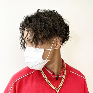 パーマ メンズ メンズサロン AXLのヘアスタイル