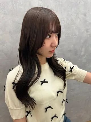 ロング カラー funnu୨୧ えりんのヘアスタイル