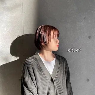 ショート レイヤー🧸ショート 🤎店長anju🪽のヘアスタイル