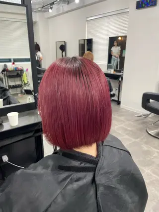 ミディアム カラー 🎀暖色/ラベンダー /paru🤍のヘアスタイル