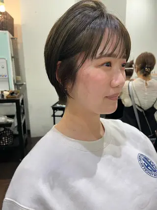 ショート 名駅/艶韓国風ヘア miyabiのヘアスタイル