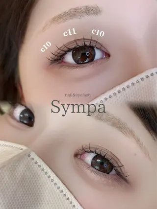 マツエク・マツパ Sympa🩵ᩚ KAKOのマツエク・マツパデザイン